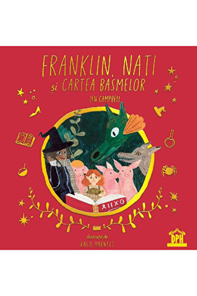 Editura DPH Franklin, Nat and the Book of Fairy Tales, Jen Campbell, Katie Ha...