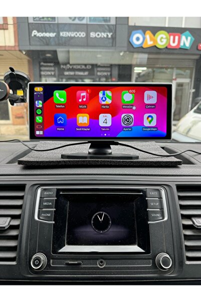 Navigold 10.25" Universal Torpido Üstü Akıllı Ekran | Kablosuz CarPlay & Andr...