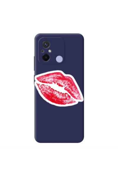 Other Xiaomi Redmi 12C Faint Kiss Dark blue Colored Silicone TPU Θήκη