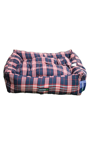 Doctor Pet سرير الحيوانات الأليفة الدنماركي المستطيل كبير الحجم - 95×75×22 سم...