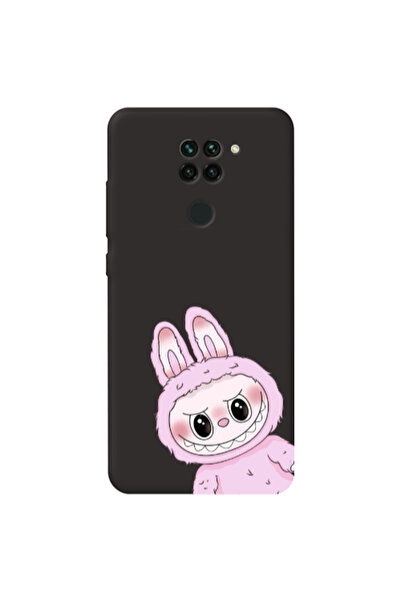 Other Xiaomi Redmi Note 9 Labubu 6 Black Colored Silicone TPU Θήκη