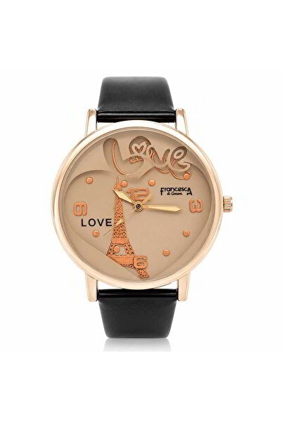 Watch Ceas pentru femei, Casual, Francesca di Geneva, Negru, FF420