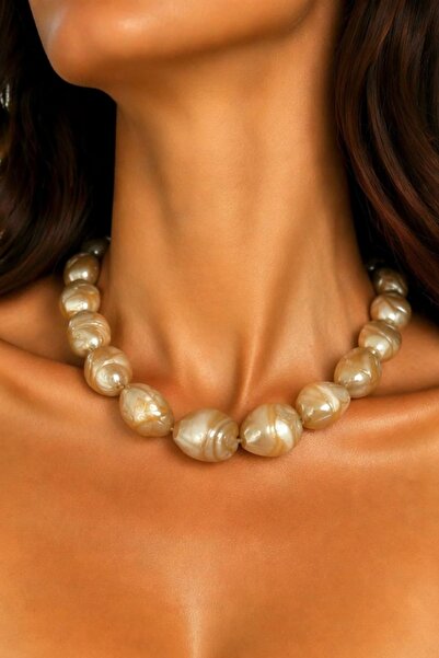 yb yağmur butik Heart Stone Necklace