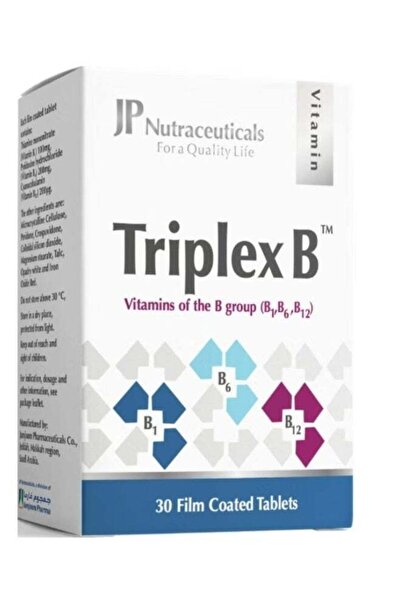 JAMJOOM PHARMA GB Nutraceuticals Triplex B 30 Tablets