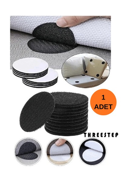 THREESTEP Halı Kilim Nevresim Örtü Kaydırmaz Minder Cırt Bant Seti Yapışkanlı...