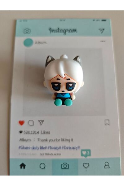 lootsepeti Valorant Jett Mini Monitör Figürü Monitör Üstü Süs 4x2 Cm
