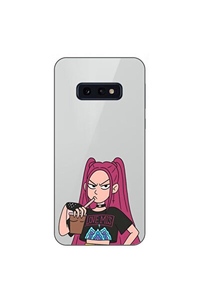 OEM Husa compatibila cu Samsung Galaxy S10e Silicon Model KPop Demon Hunters ...