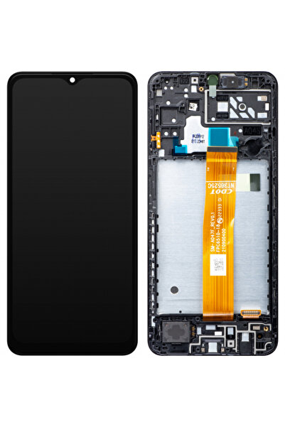 Samsung Display cu touchscreen Galaxy A04s A047, cu ramă, negru, Service Pack...