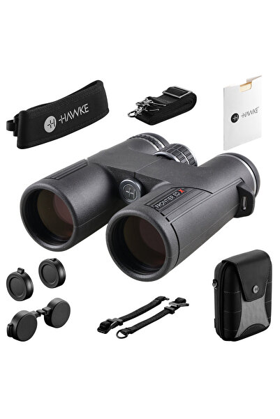 Hawke Kit binoclu cu accesorii, HAWKE, 10x42, Gri