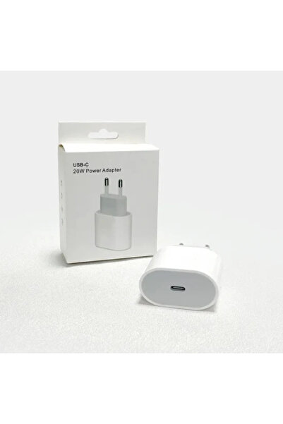 Markasız ucuz 20 Watt (USB-C) Hızlı Şarj Güç Adaptörü A KALİTE