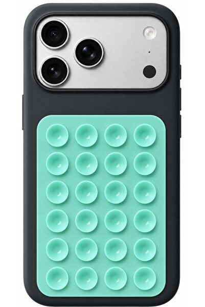 Coverzone Vantuzlu Telefon Tutucu Stand Güçlü Silikon Yapışkanlı Cam Masa Uyu...