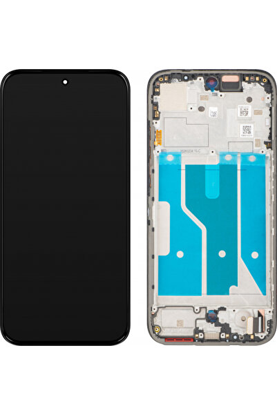 Motorola Display cu Touchscreen Moto G87, cu Rama, Negru, Service Pack 5D68C3...
