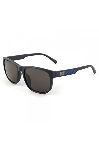 Techsuit Men's Sunglasses 8502, Polarized, UV Protection, Matte Blue Grey