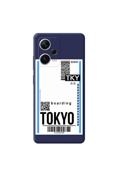 Other Xiaomi Poco X5 Tokyo Boarding Dark blue Colored Silicone TPU Θήκη