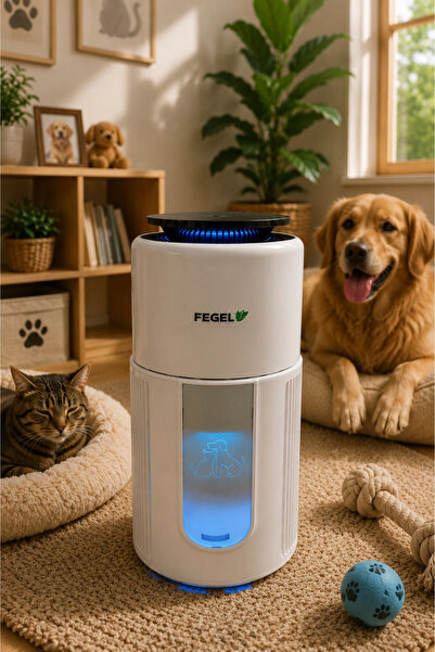 Fegel FG-202 Akıllı WiFi Destekli 4 Katmanlı H13 HEPA Hava Temizleyici