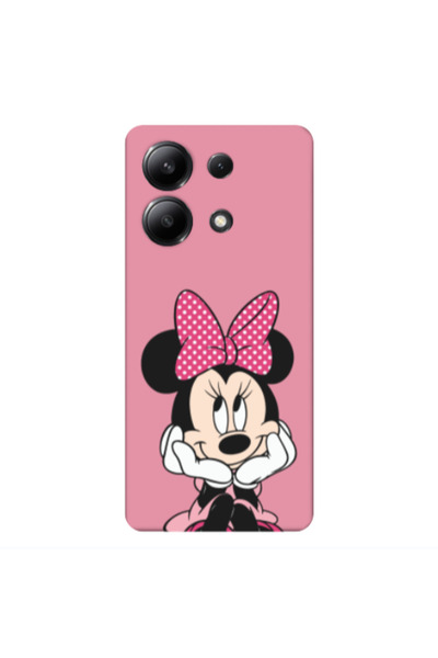 Other Xiaomi Redmi Note 13 4G Minnie 2 Pink Colored Silicone TPU Θήκη