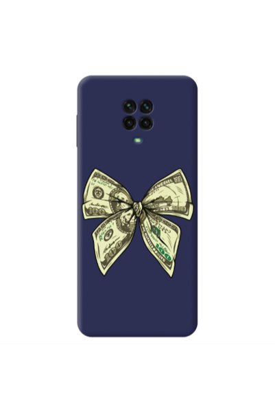 Other Xiaomi Redmi Note 9 Pro Bowtie Dollars Dark blue Colored Silicone TPU Θήκη