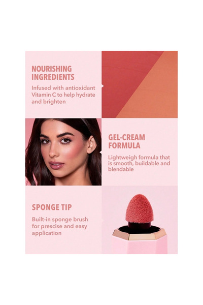 SHEGLAM COLOR BLOOM LIQUID BLUSH MATTE FINISH 005 CUTİE PİE (5,2 ML)