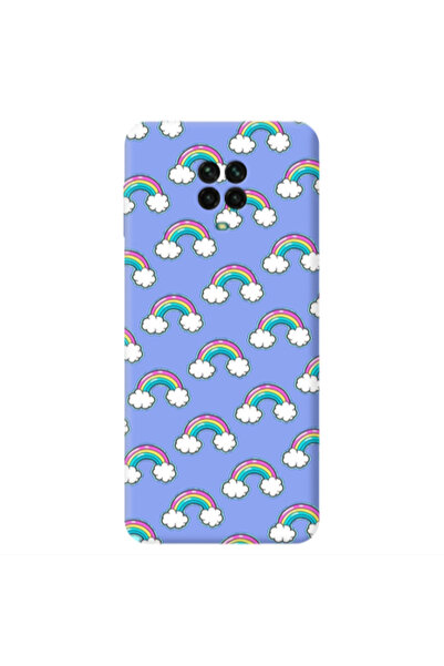 Other Xiaomi Redmi Note 9 Pro Cute rainbows Light Purple Colored Silicone TPU...