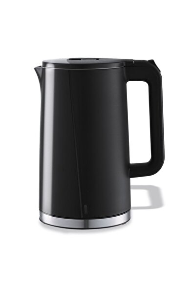 Z Store Fierbător electric de apă negru mat, capacitate 1.7L