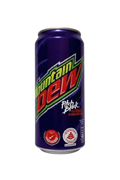 Mountain Dew Pitch Black Soft Drink, 320ml