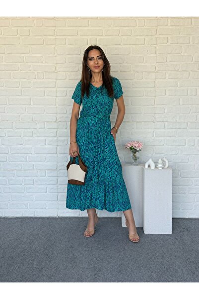 Goncalya Paisley Pattern Shirt Dress