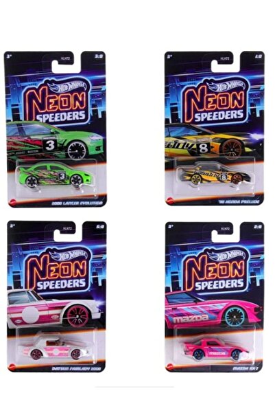 HOT WHEELS Mașinuță de jucărie Neon Speeders - Mattel