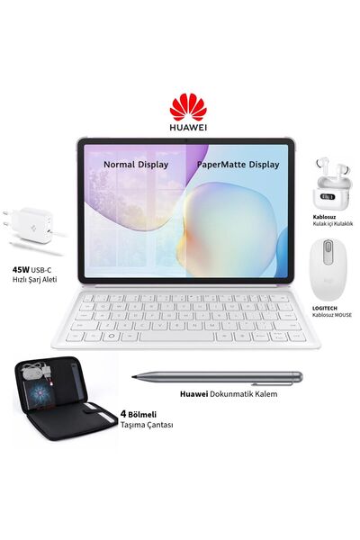 Huawei 8 GB RAM 256 GB hafızalı 11,5 inç mat yüzeyli Dokunmatik tablet MOR + ...