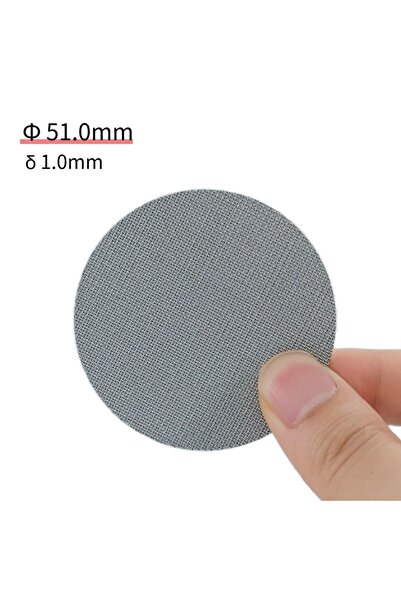 Choice3 51mm 1.0mm Reusable Coffee Filter Screen Heat Resistant Mesh Screen P...