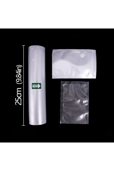 Choice10 3pack 25X500cm 500cm/Roll Kitchen Vacuum Sealer Bags Reusable Roll F...