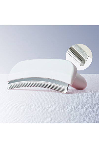 Choice1 White Curved Pet Dog Knotting Comb Cat Hair Remover Pet Needle Brush ...