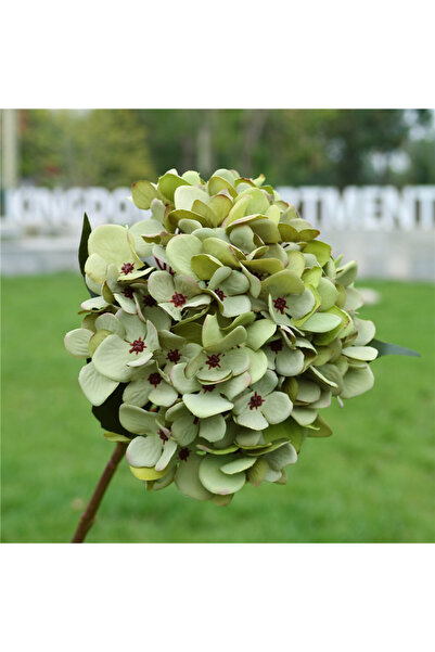 Choice 1pc green Artificial Hydrangea Wreath Wedding Flowers Wall Home Room D...