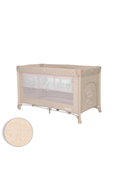 LORELLİ Patut pliabil Noemi, 2 nivele, Fog Beige Star