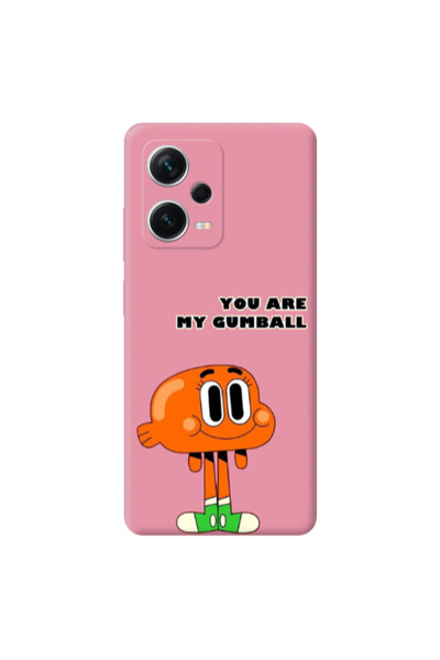 Other Xiaomi Poco X5 You are my gumball Pink Colored Silicone TPU Θήκη