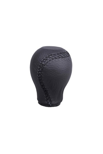AUTOMAX Ornament schimbator de viteze Piele neagra cu cusatura neagra , inalt...