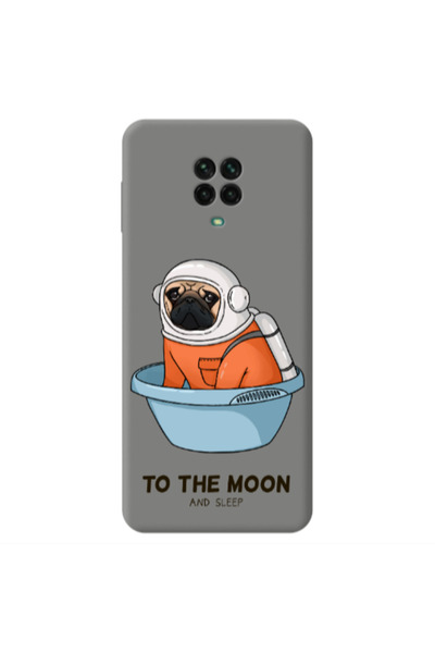Other Xiaomi Redmi Note 9 Pro To the moon Grey Colored Silicone TPU Θήκη