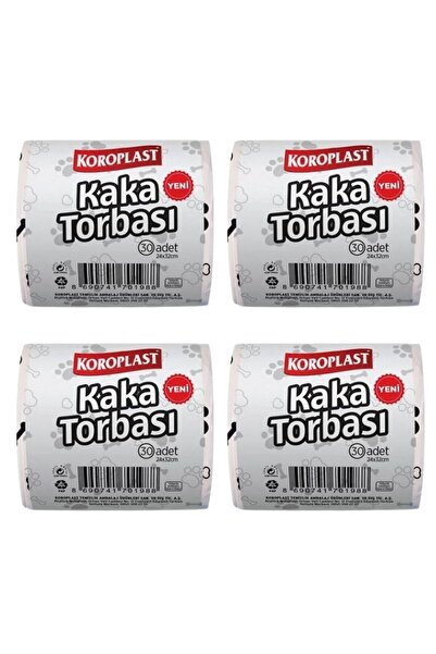 Koroplast Poop Bags 30 Rolls X 4 Pieces