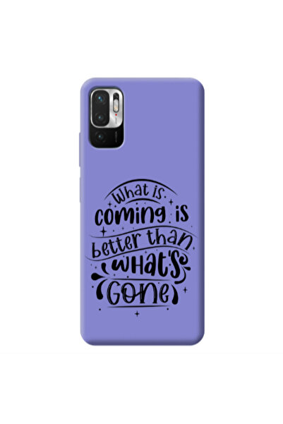 Other Xiaomi Redmi Note 10 Pro 5G What is coming Purple Colored Silicone TPU ...
