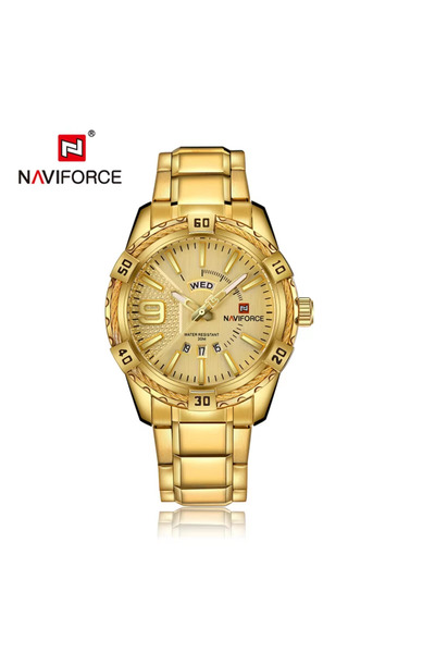 Choice14 ساعة يد رجالية فاخرة من NAVIFORCE، ماركة أصلية، تصميم عصري، حركة كوا...