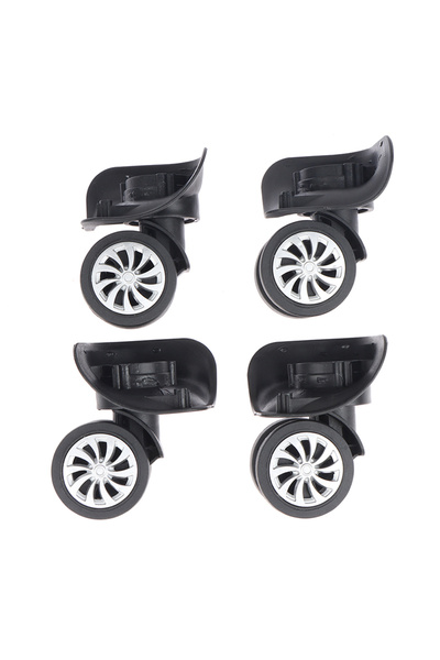 Choice one size 4Pcs Suitcase Luggage Universal 360 Degree Swivel Wheels Trol...
