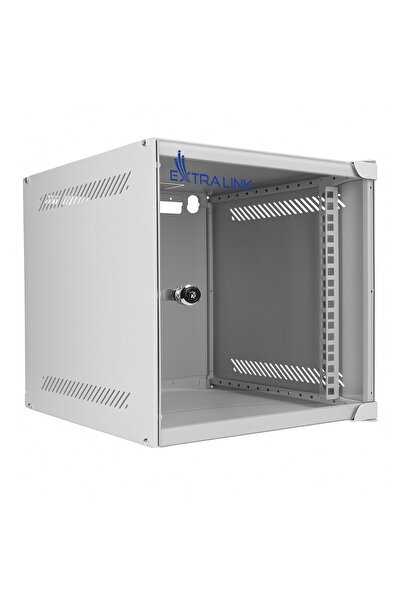 Extralink Dulap rack LITE 6U 10 " 280x310 montabil pe perete, gri