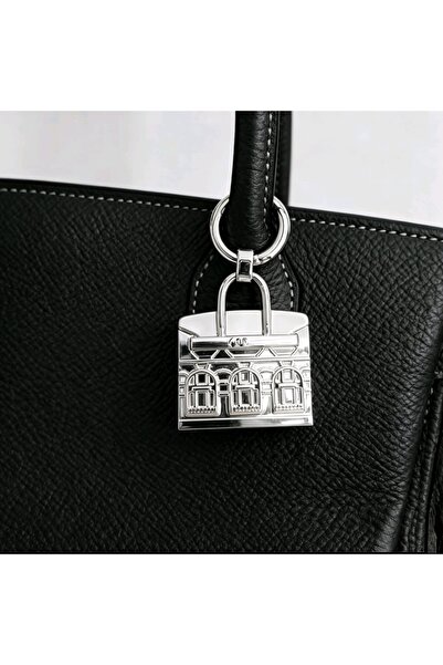Choice Silvery 3D House Alloy Bag Charm Pendant Keychain for Birkin Kelly Sty...