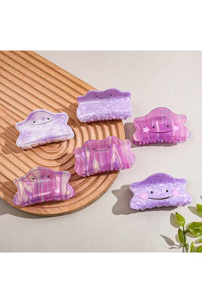 choice2 Size fits all CSO0306(6PCS) 1pc/6pcs Purple Series Cloud Hair Claw Fr...