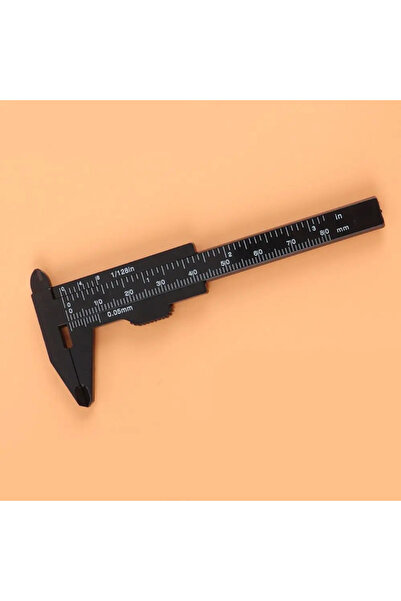 choice2 A0030-black Portable 80mm Caliper Ruler Permanent Makeup Measurement ...