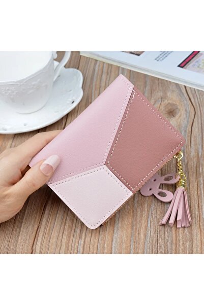choice2 pink Fashion Wallets Coin Purse Lady Short Purses Portable Clutch Sma...