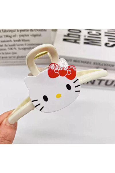 Choice WHITE 1pc INS Style Sanrio Hello Kitty Hair Claw Clip Korean Cartoon L...