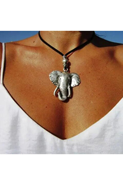 Choice YA4171-1 Elephant Pendant Necklace with Retro Personality Suitable for...