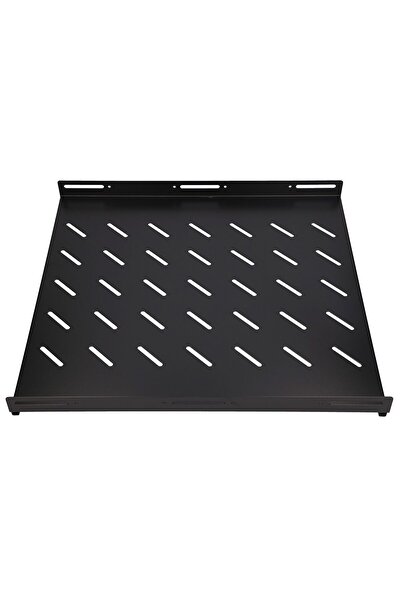 Extralink 1U 500mm Negru |   Raft fix |   19 ", 502 x 472 mm, pentru dulapuri...