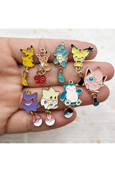 Choice8 Black Zinc Plated 10pcs Cartoon Anime Charms for Jewelry Making Ename...