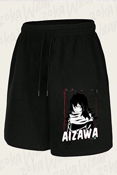ZOKAWEAR Unisex σορτς με στάμπα My Hero Academia Shota Aizawa